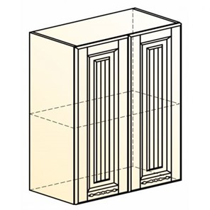 Кухонный шкаф Бавария L600 H720 (2 дв. гл.) в Кирове