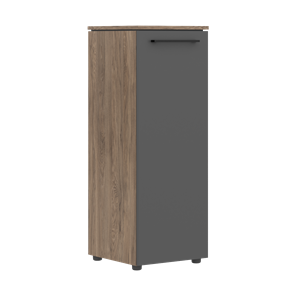 Средний шкаф колонна с глухой дверью MORRIS TREND Антрацит/Кария Пальмира MMC 42.1 (429х423х821) в Кирове