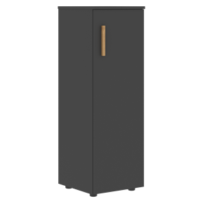 Средний шкаф колонна с глухой дверью правой FORTA Черный Графит  FMC 40.1 (R) (399х404х801) в Кирове