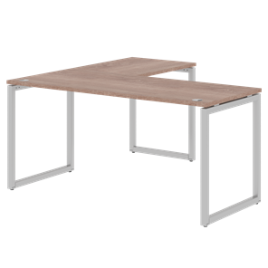 Письменный стол угловой правый XTEN-Q Дуб-сонома- серебро XQCT 1615 (R) (1600х1500х750) в Кирове