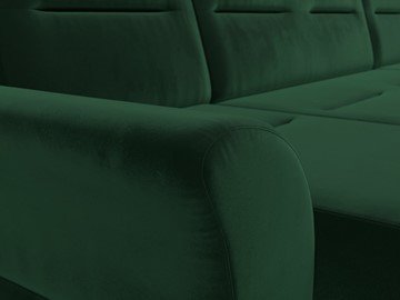 Большой П-образный диван Клайд, Зеленый (Велюр) в Кирове - предосмотр 5