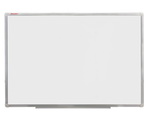 Доска магнитная настенная BRAUBERG 100х150 см, алюминиевая рамка в Кирове - изображение