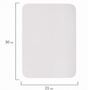 Магнитно-маркерная доска на холодильник BRAUBERG, 30х21 см с маркером, магнитом и салфеткой в Кирове - предосмотр 8